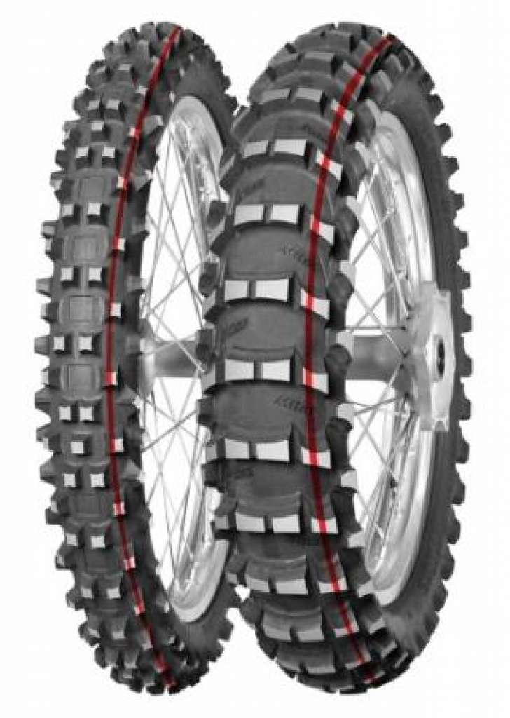 Motorrad-Enduro Mitas TERRA FORCE-MX SAND TT Rear 2 red 110/90-19 NHS