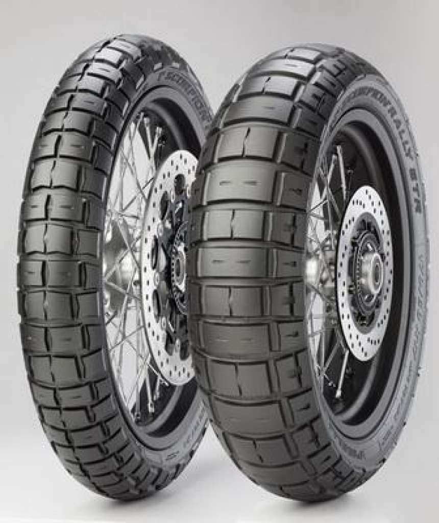 Mofa-Moped-Roller Pirelli Scorpion Rally STR TL 130/70-13 57P