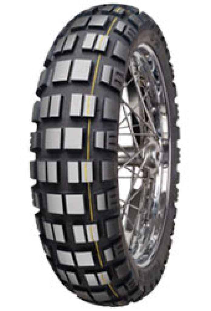 140/80 B18 70T E-10 Dakar yellow M+S