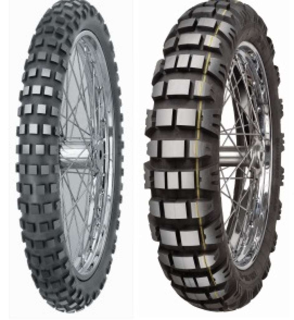 130/80-17 65R E-09 Dakar yellow M+S