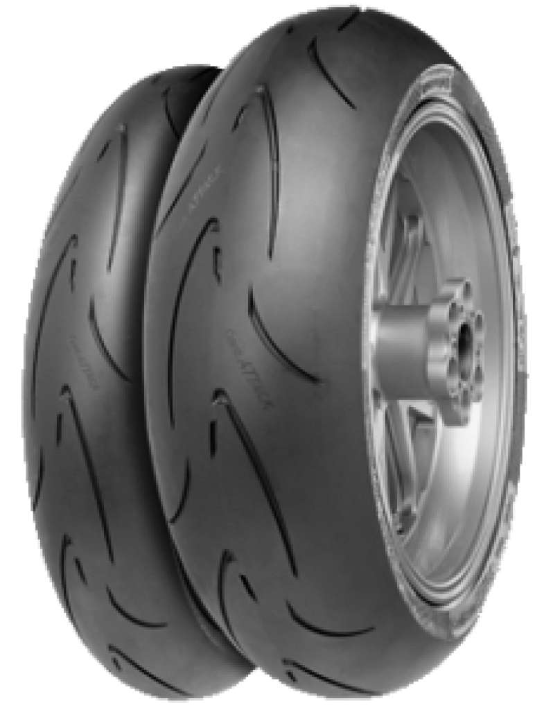 Continental ContiRaceAttack Comp. MEDIUM TL FRONT Motorrad Sommerreifen -     (120/70 ZR17 58W)