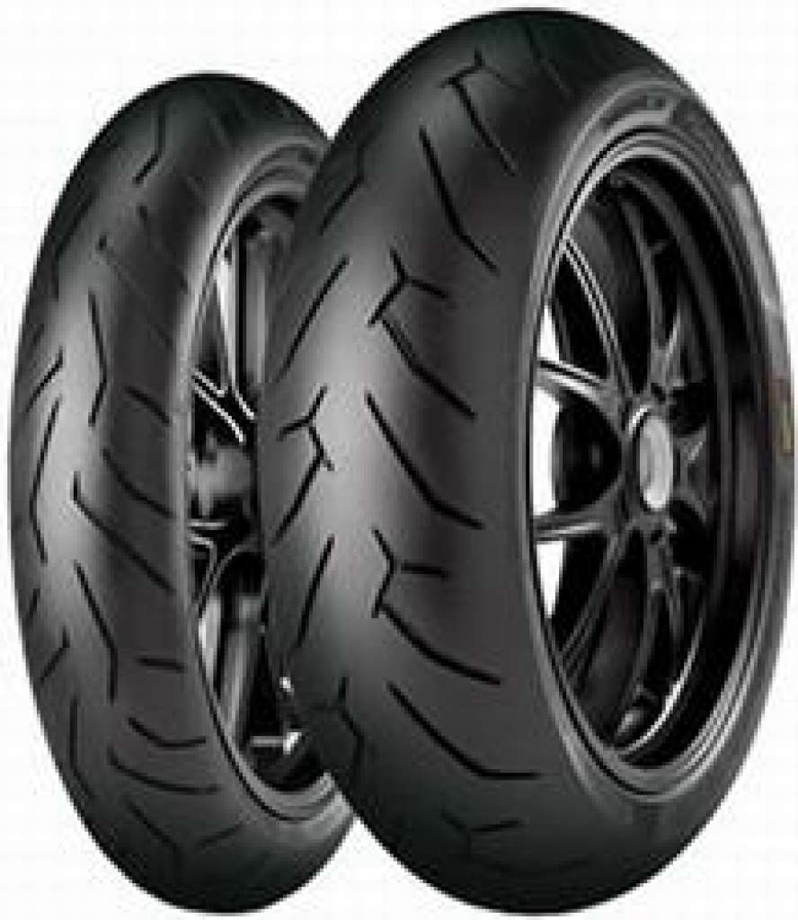 Motorrad-Strasse Pirelli Diablo Rosso II TL Front 120/70 ZR17 58W
