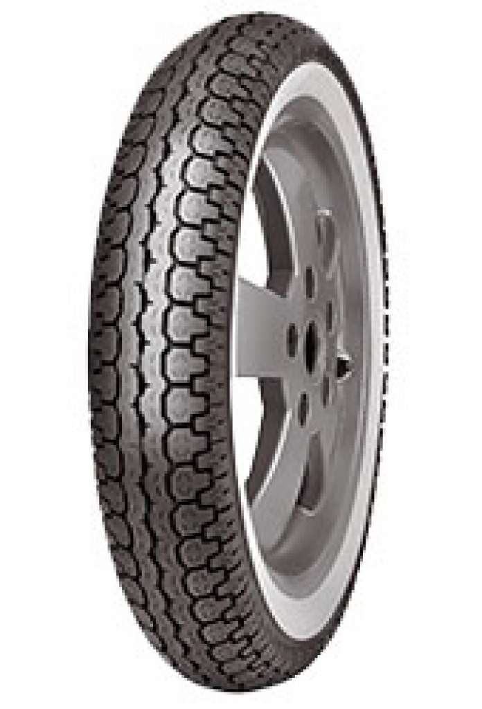 3.50-10 51J TT B-14 White Wall F/R