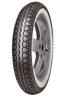 3.50-10 51J TT B-14 White Wall F/R